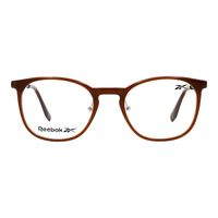 LV.AC.1103-0202.1 Armacao Para Oculos de Grau Unissex Reebok Redondo Marrom -3-